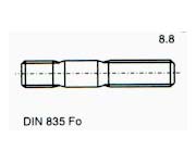 skrutky DIN 835 Fo