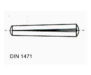 kolíky DIN 1471