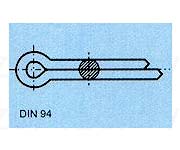 kolíky DIN 94