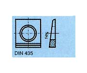 podložky DIN 435