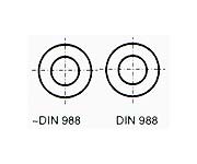 podložky DIN 988