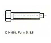 skrutky 561 Form B, 8.6