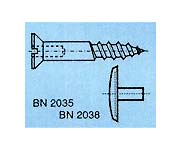 skrutky BN 2035, BN 2038