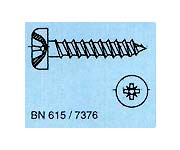 skrutky BN 615/7376
