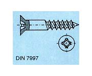 skrutky DIN 7997