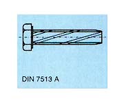 skrutky DIN 7513 A