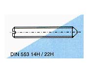 skrutky DIN 553 14H/22H