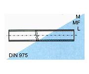 skrutky DIN 975 M,MF,L
